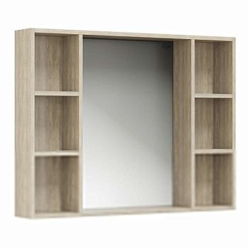 Зеркало-шкаф Onika Тимбер 210017 100х70 подвесной цвет коричневый