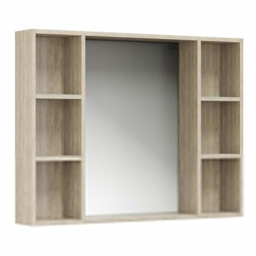 Зеркало-шкаф Onika Тимбер 210017 100х70 подвесной цвет коричневый