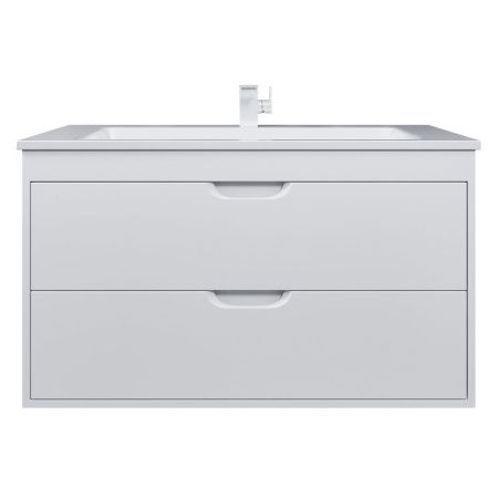 Тумба под раковину Uperwood Modul 2930205254 100х40 подвесная цвет белый