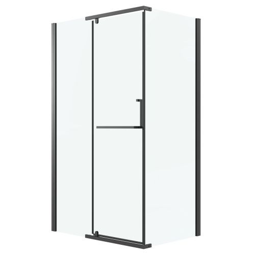 Душевой уголок Grossman Pragma 120.K33.03.1280.21.00 120х80 стекло прозрачное профиль черный без поддона