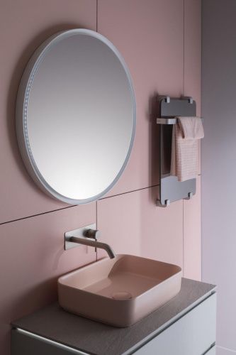 Зеркало с подсветкой Allen Brau Infinity 1.21017.WT 80х80 подвесное - фото 5