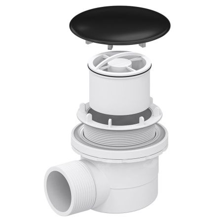 Сифон для душевого поддона RGW 18241106-04 черный