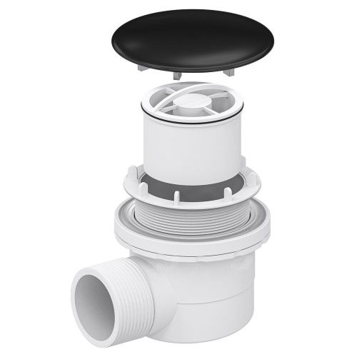 Сифон для душевого поддона RGW 18241106-04 черный - фото 2