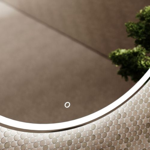 Зеркало с подсветкой Sancos Bella BE900 90х90 подвесное - фото 5