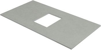 Столешница Allen Brau Priority 1.31010.G-S 80х40 накладная цвет серый