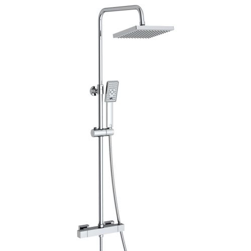 Душевая стойка Wasserkraft A15502 настенная цвет хром с термостатом - фото 5