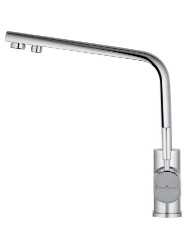 Смеситель для кухни Wonzon & Woghand WW-88458003-CR на мойку хром - фото 2