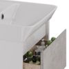 Тумба под раковину LeMark Combi LM03C45T-Beton 40х30 напольная цвет серый/белый