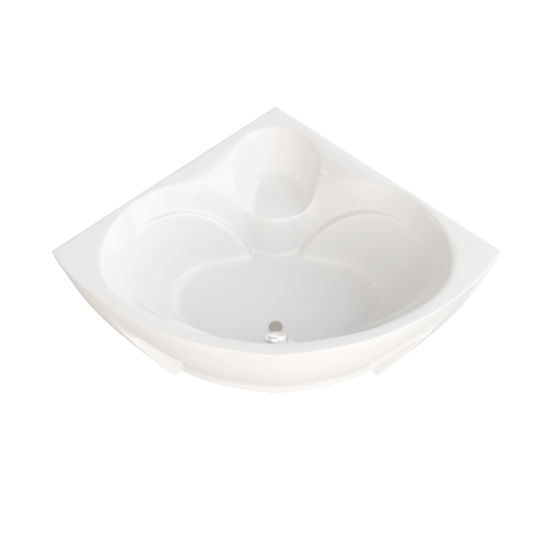 Ванна акриловая Тритон Сабина Н0000099987 160х160 угловая четверть круга без каркаса - фото 2