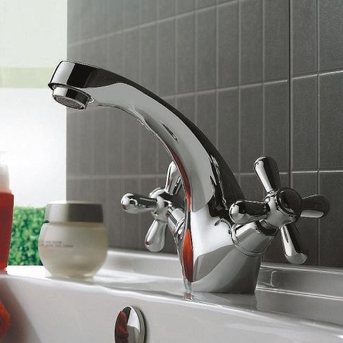 Смеситель Haiba HB25 HB1025 на раковину хром - фото 2