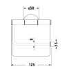 Бумагодержатель Duravit Starck T 99404600