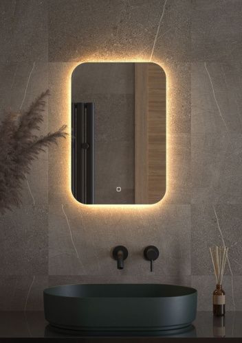 Зеркало с подсветкой Defesto OPTI DF 2812S 40х60 подвесное - фото 3