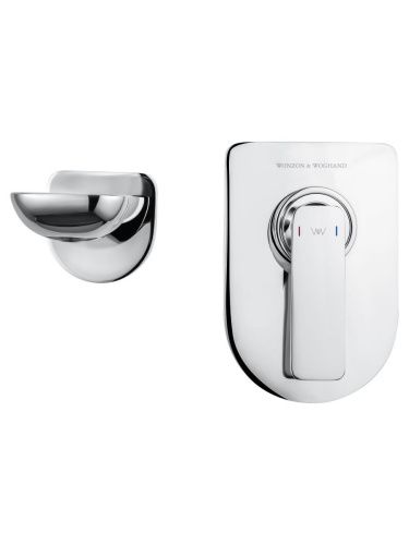 Смеситель для раковины Wonzon & Woghand Shark WW-481701-CR встраиваемый в стену хром - фото 2