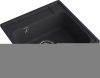 Кухонная мойка Granfest Quarz 48 черный 50х50 цвет черный поверхность матовая