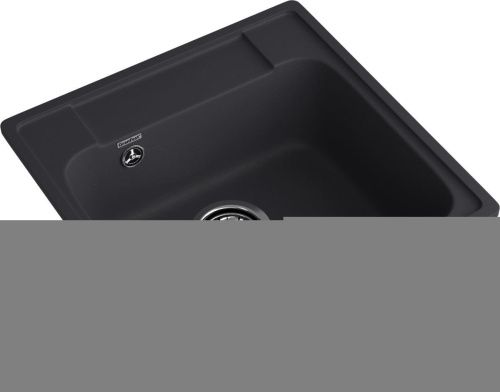 Кухонная мойка Granfest Quarz 48 черный 50х50 цвет черный поверхность матовая - фото 2