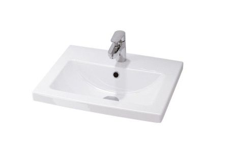 Тумба под раковину Stella Polar Кармела ольха SP-00000177 60х40 напольная цвет белый