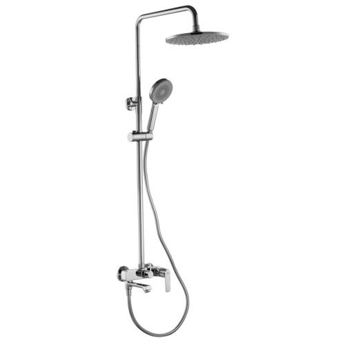 Душевая стойка Fashun A2489 настенная цвет хром - фото 2