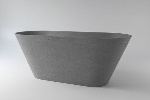 Ванна из искусственного камня Holbi SELENA 2.01.006.44.4 160х70 отдельностоящая овальная