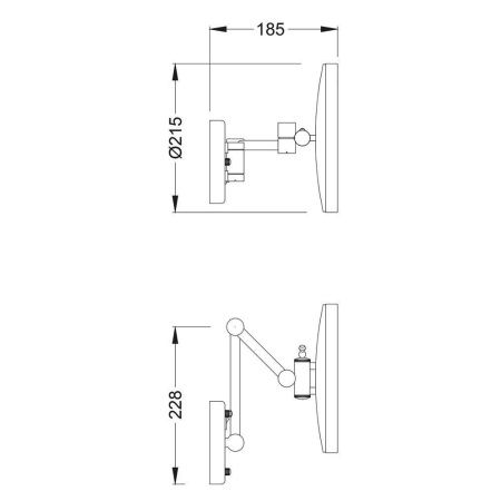 Зеркало с подсветкой Timo Saona 13074/00