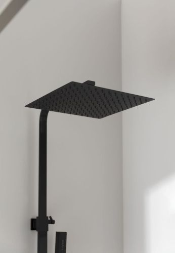 Душевая стойка Allen Brau Infinity 5.21012-31 настенная цвет черный - фото 5