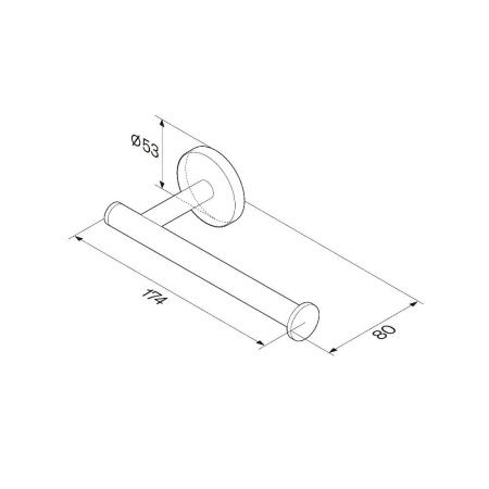 Бумагодержатель Am.Pm X-Joy A85A34122