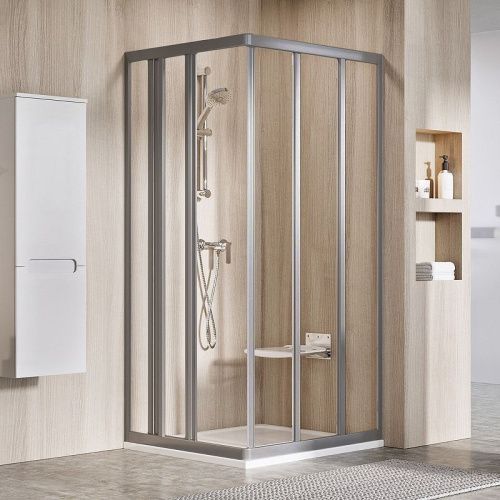 Душевая дверь Ravak Supernova 15V40UR2Z1 80х200 стекло прозрачное профиль сатин - фото 2