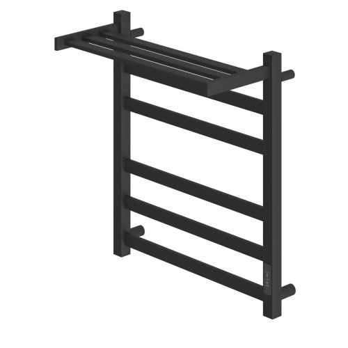 Полотенцесушитель Point Меркурий PN83856PB 53х60 электрический черный - фото 4