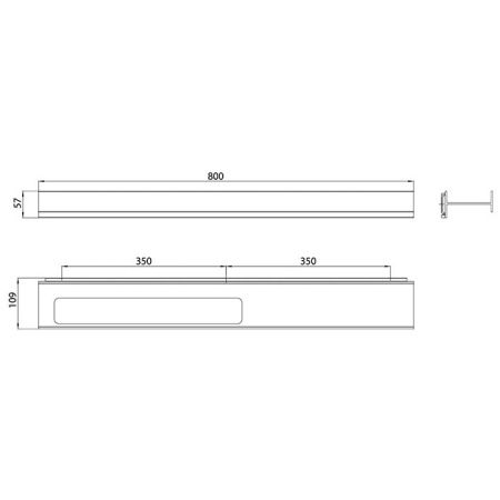 Полотенцедержатель Emco Aura 8560 134 01