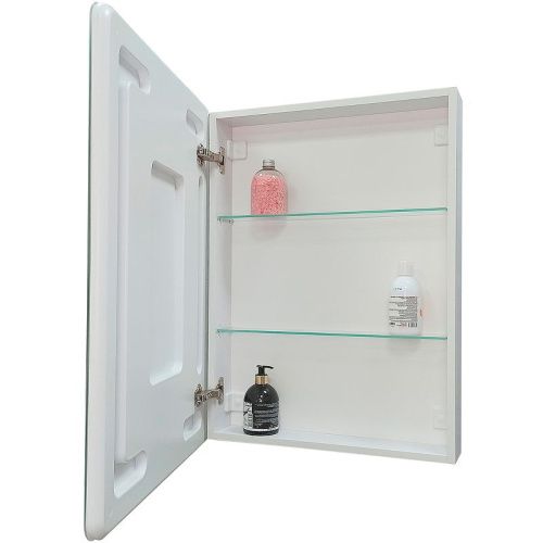 Зеркало-шкаф Continent Emotion МВК028 60х80 подвесной цвет белый - фото 3