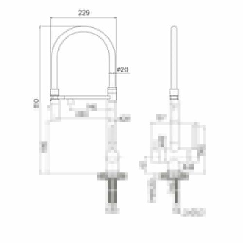 Смеситель для кухни IDDIS Ace ACEBNFFi05 на столешницу сатин - фото 5