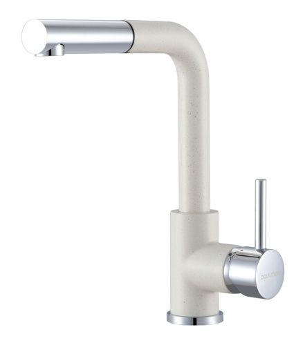 Смеситель для кухни Paulmark KASSEL Ka214311-331 на мойку белый