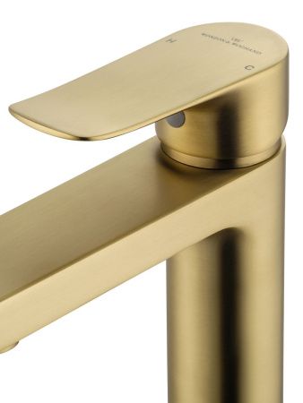 Смеситель Wonzon & Woghand WW-A40222-BG на раковину золото