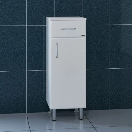 Тумба под раковину СанТа Стандарт 301001 30х30 напольная цвет белый