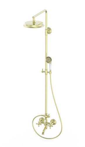 Душевая стойка Wonzon & Woghand Retro WW-88739020-PG настенная цвет золото