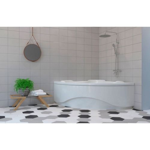 Ванна акриловая Lavinia Boho Elegant 37050150 150х150 встраиваемая четверть круга без каркаса - фото 4