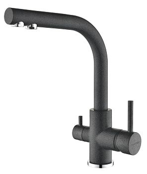 Смеситель для кухни Paulmark ESSEN Es213011-DG на мойку графит