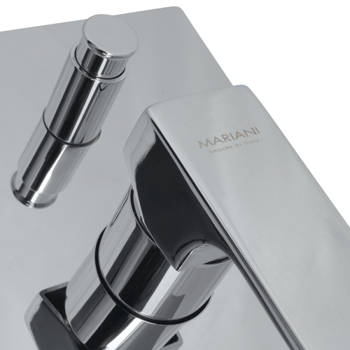 Смеситель для душа Mariani Rebel B00173RE встраиваемый в стену хром - фото 2