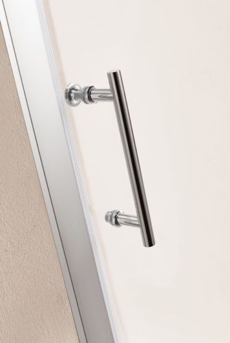 Душевой уголок Cezares ECO ECO-O-RH-2-120/90-C-Cr 120х90 стекло прозрачное профиль хром без поддона - фото 2