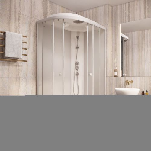 Душевая кабина Parly Effect EF1231R 120х80 асимметричная с крышей ориентация левая - фото 4