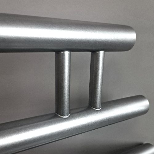 Полотенцесушитель водяной Indigo Фокстрот Zip FZW50-50GFM 60х55 серый - фото 5