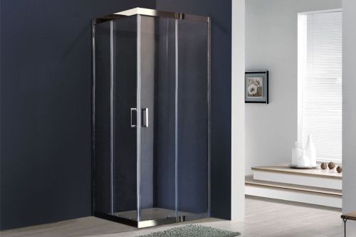 Душевой уголок Royal Bath HPD RB8090HPD-T-CH 90х80 стекло прозрачное профиль хром без поддона