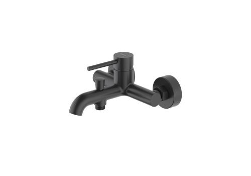 Смеситель для ванны Aquatek ЕВРОПА AQ1340MB настенный черный - фото 2