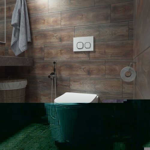 Клавиша смыва механическая Iddis Uniglass UNG01WCi77 цвет белый - фото 2