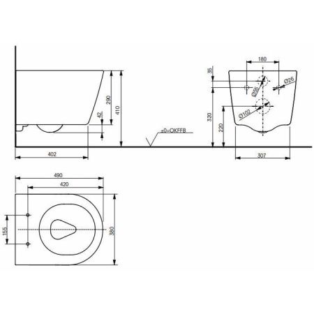 Крышка сиденье для унитаза Toto RP TC613G