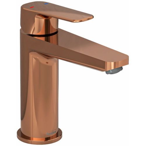 Смеситель Teska QUARS E5619 на раковину розовое золото