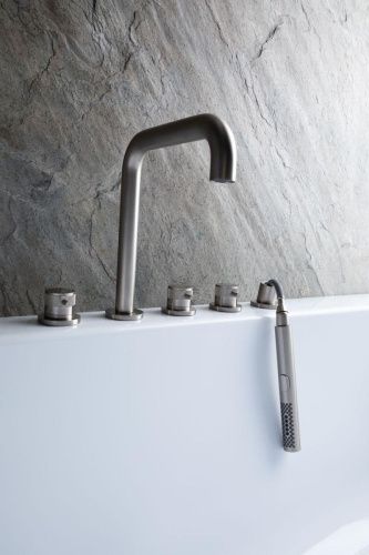 Смеситель Allen Brau Priority 5.31007-BN на борт ванны никель - фото 5