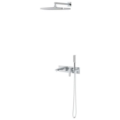 Душевая система Teska LIFE PRO AS3160 встраиваемая в стену цвет хром