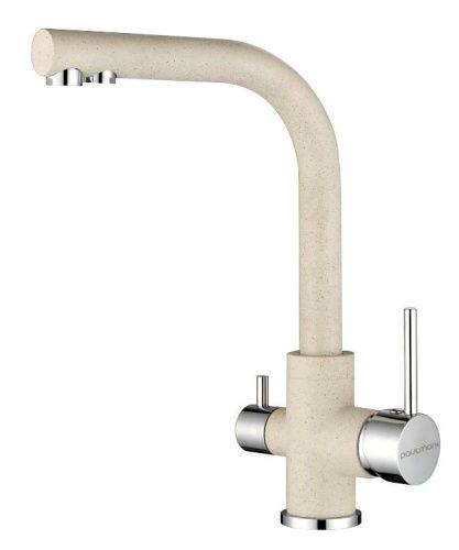 Смеситель для кухни Paulmark ESSEN Es213011-328 на мойку бежевый