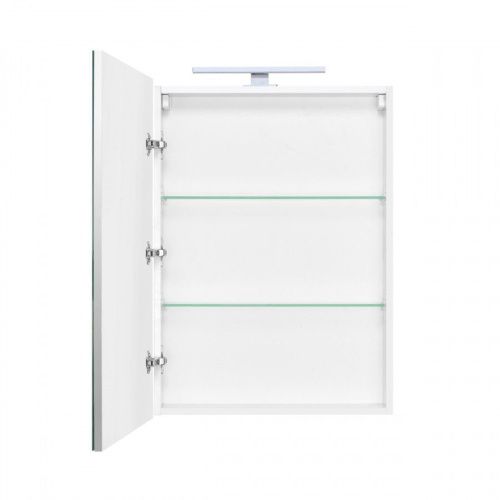 Зеркало-шкаф Roca Victoria A857474806 60х80 подвесной цвет белый - фото 2