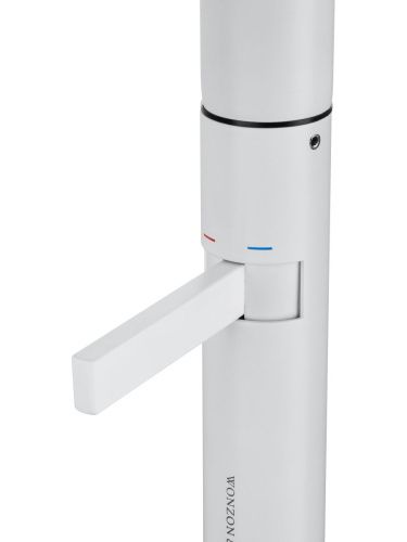 Смеситель для раковины Wonzon & Woghand WW-6068-MW на столешницу белый - фото 4